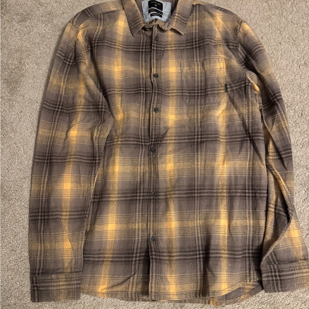 Quicksilver Long Sleeve Flannel XL